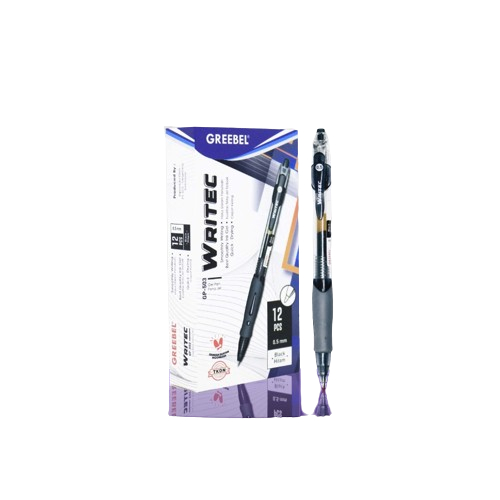 

TBMO ECER GREEBEL GEL PEN WRITEC 0.5 BLACK GP-503 - SCS (12)