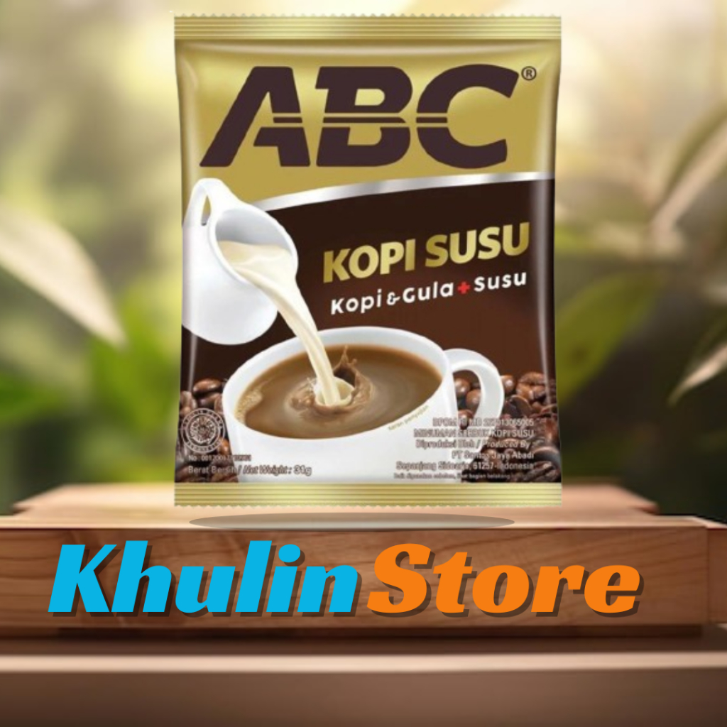 

Kopi ABC Susu Sachet 30gr 1 Renceng Isi 10pcs/Kopi Kekinian/Kopi Jaman Now/Hopi Hits/Kopi Hids/Obat Ngantuk/Kopi Sachet/Kopi Renceng/Minuman Sachet