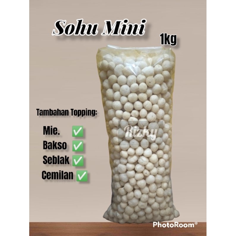 

Cuanki Bulat Sohu Mini Rasa Ikan Renyah 1kg