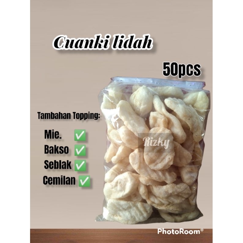 

Termurah Cuanki Lidah Isi 50Pcs