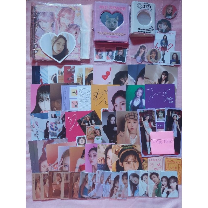 [cek deskripsi] want to sell wts postcard official wjsn sequence md wonderland sg2023 daily wjsn kep