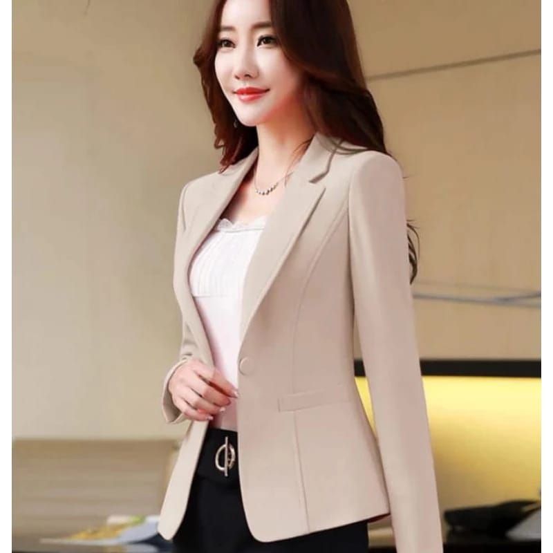Blazer wanita/Jas korea/Jas perempuan/Blazer kantoran/Jas wanita