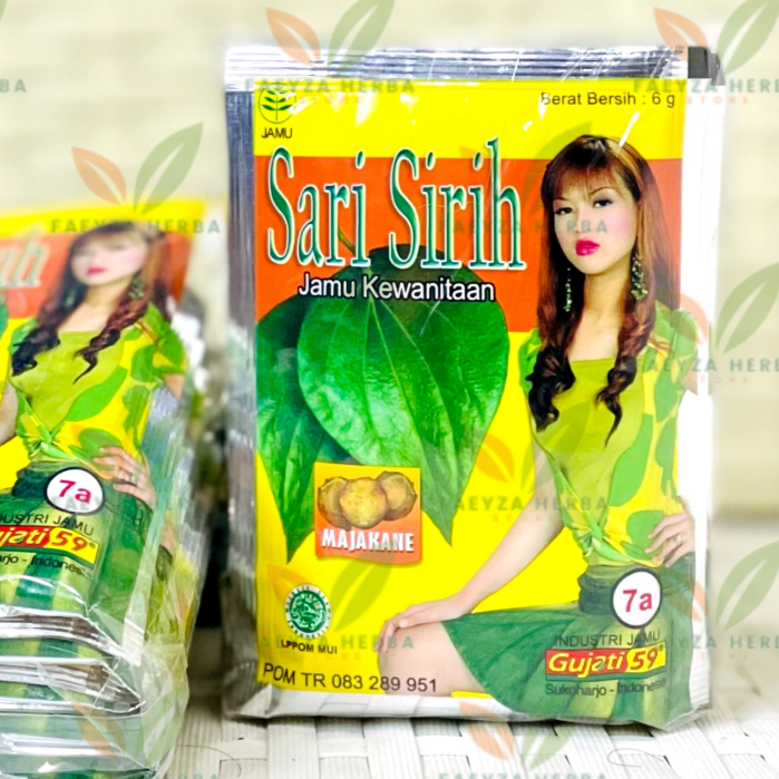 

Jamu Sari Sirih Serbuk Gujati 59 Isi 10 Sachet