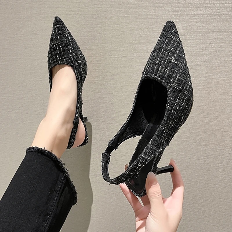 Haihil Kekinian Elegan Sandal Hak Tahu Murah Heals Terbaru 2026 Hai Hels Jinjit Heel Premium Kerja S