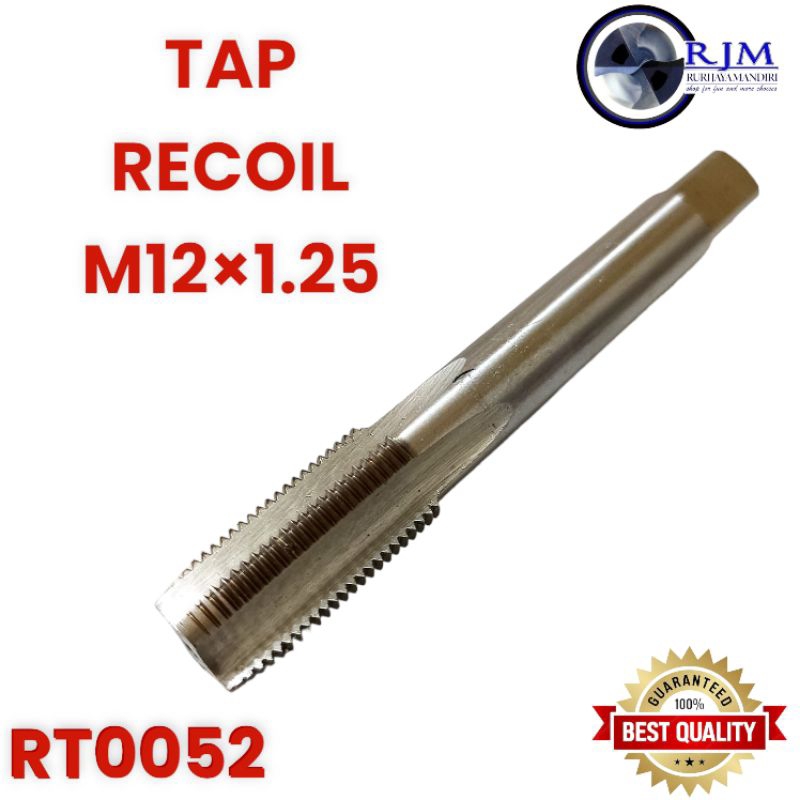 tap recoil m12×1.25 tap recoil baut 17 otomotif kondisi baru
