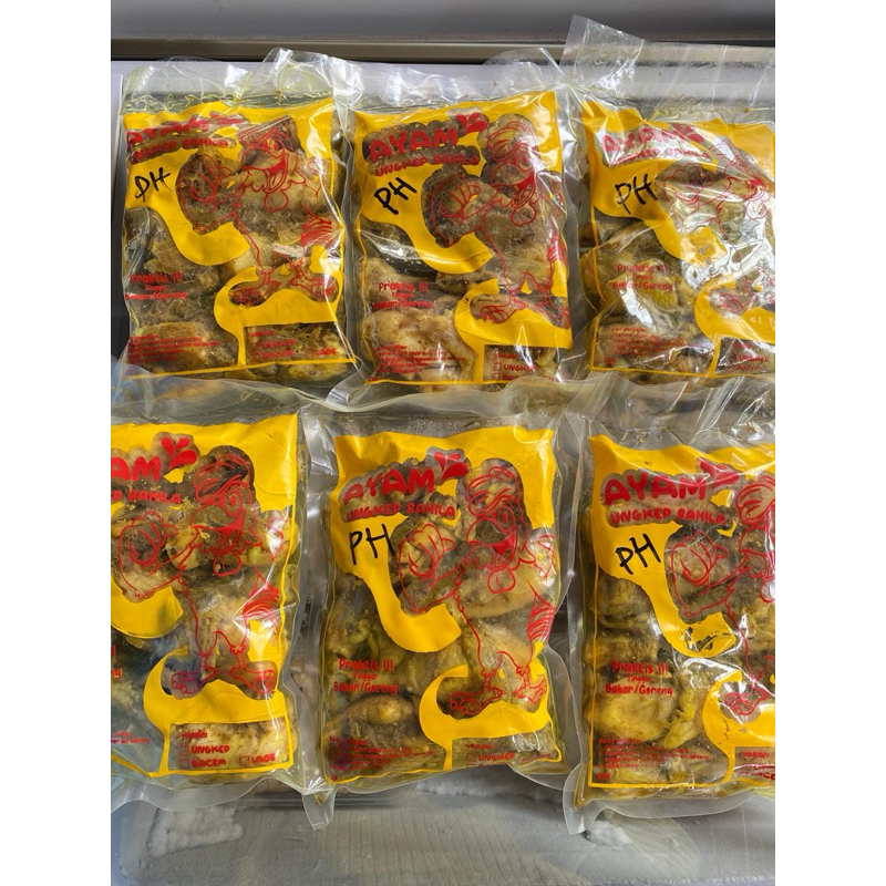 

Ayam Sahilla Pentung/Paha Laos Isi 5 Potong