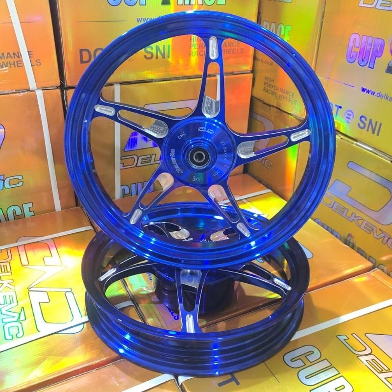 Velg K speed palang 5 Vario 110, Scoopy, BEAT pelak King speed 5 star Delkevic