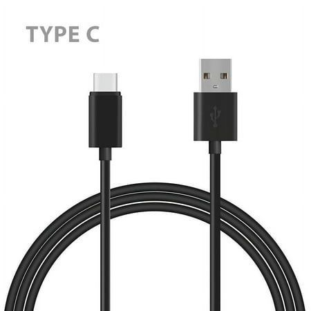 Kabel Charger Type C USB Excellence lavender 6A Black