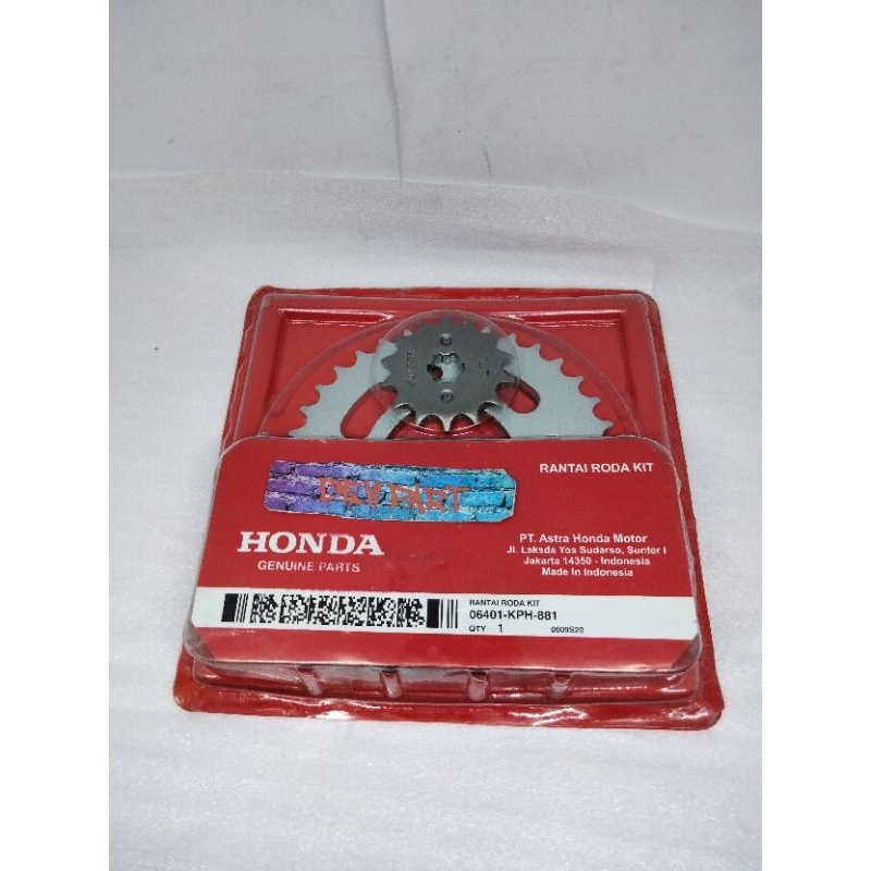 gear set paket komplit kharisma(06401-KPH-881)