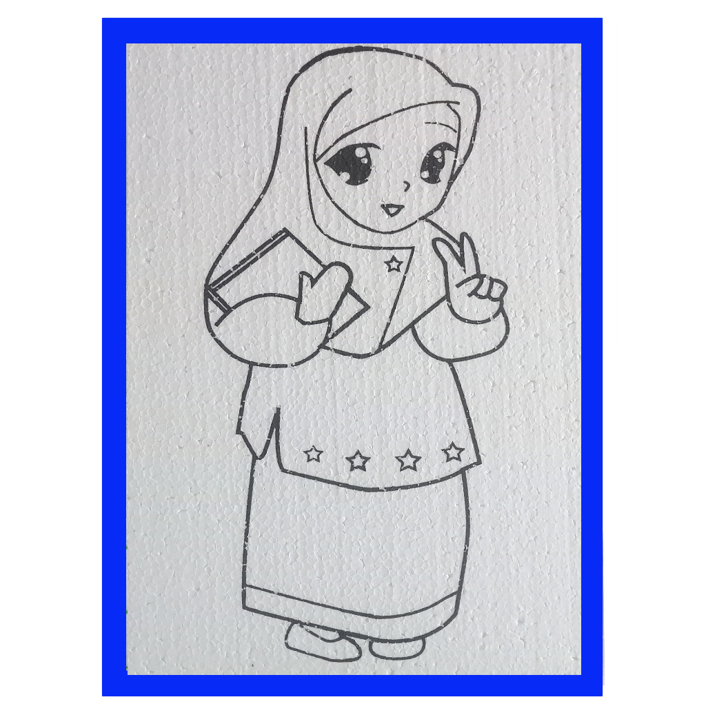 

Styrofoam lukis gabus mewarnai list lakban uk 30 x 40