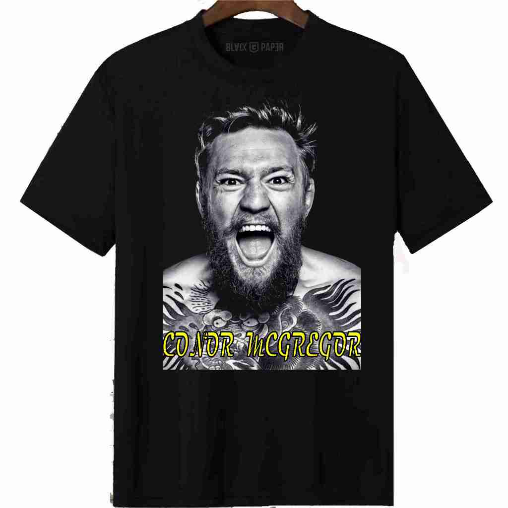T-Shirt premium. kaos UFC CONOR MCGREGOR