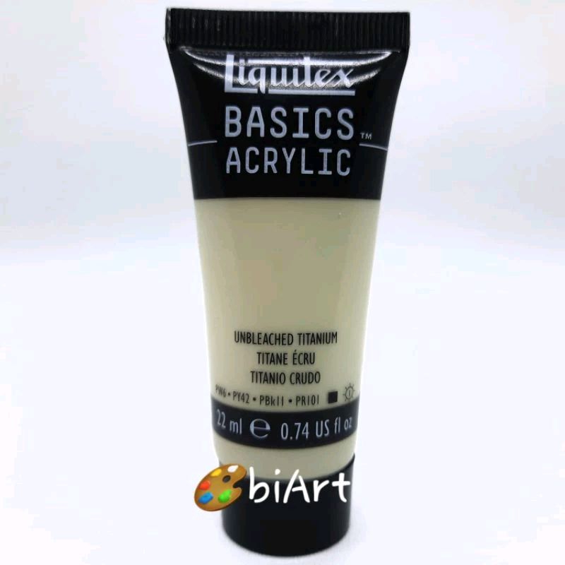 

Liquitex Basics Acrylic Colour 22 ml Unbleached Titanium
