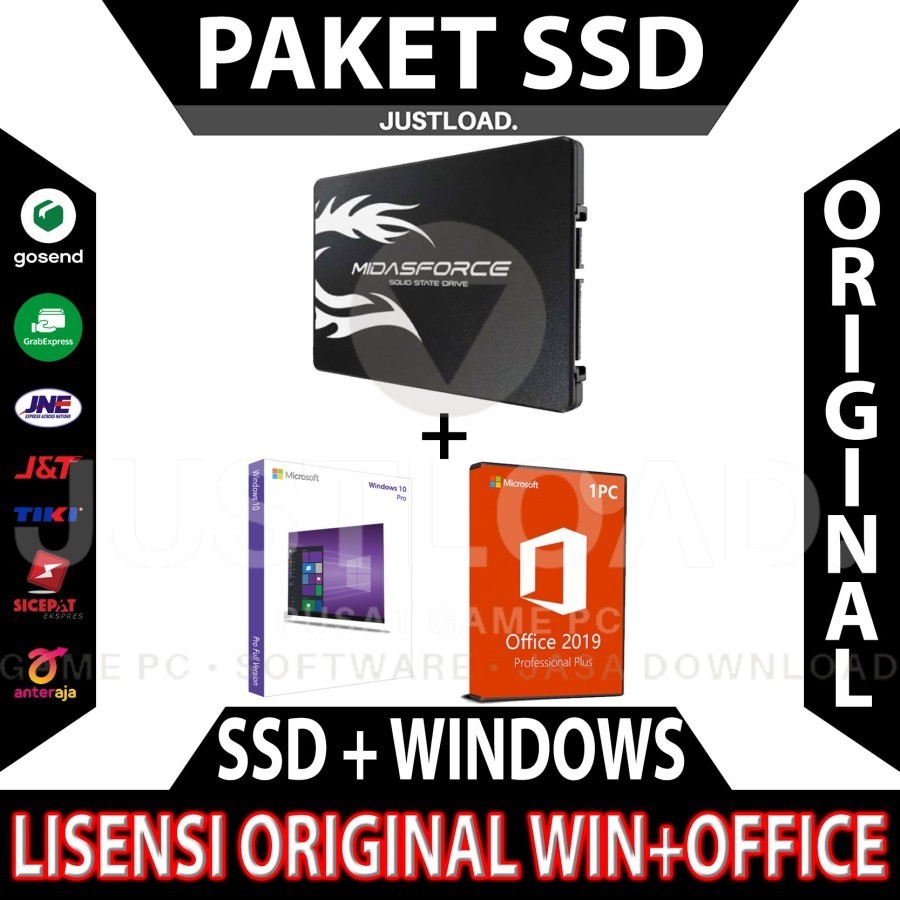 SSD 1TB TANPA INSTALL ULANG SSD LAPTOP SSD PC TINGGAL PASANG
