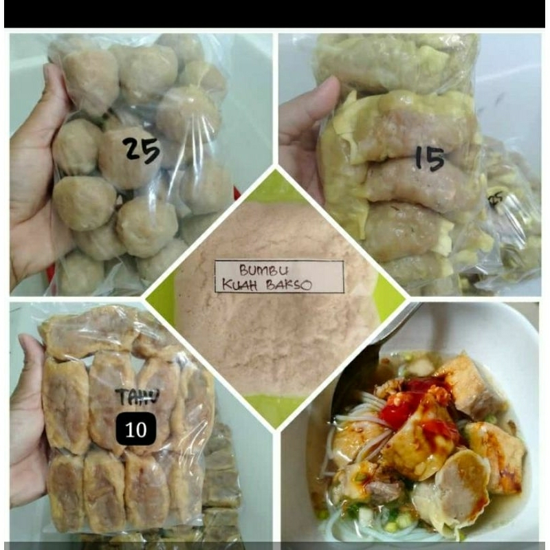 

paket bakso bagor lengko