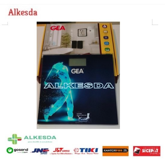 Timbangan Badan Digital - Electronic Personal Scale Merk Gea EB1622 Random