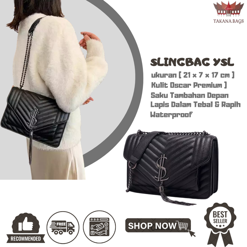 TAKANA (COD) Tas Slinbag Wanita Brand Lokal KPOP FASHION ALA KOREA/PROMO TERMURAH Tas Wanita Murah