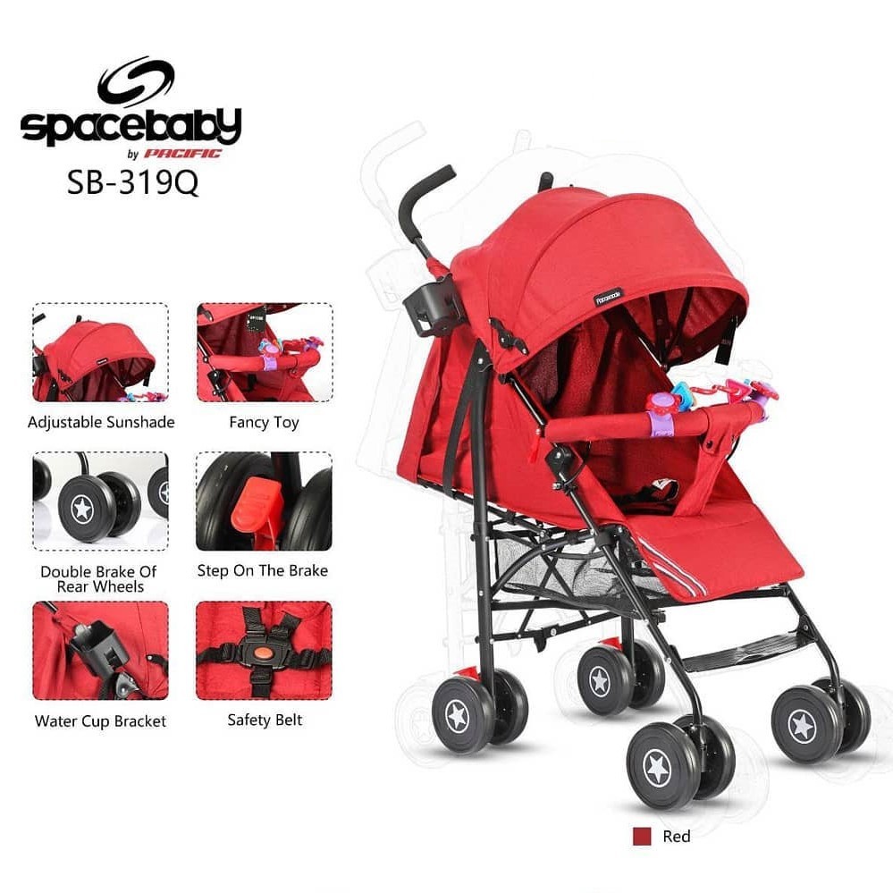Space Baby Stroller SB 204 / SB 214 / SB 319Q Kereta Dorongan Bayi