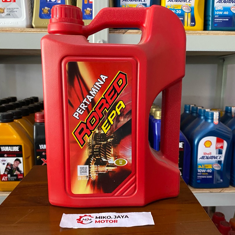 OLI PERTAMINA RORED EPA 4 LITER SAE 90 ORIGINAL