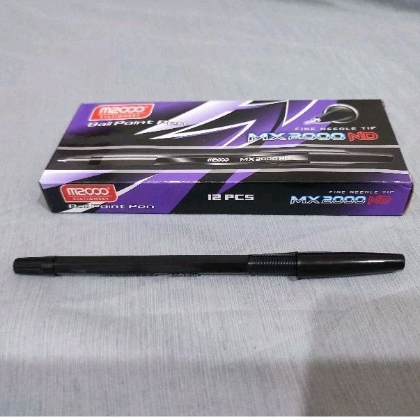 

Pulpen M2000 stationery (hitam) ujung lancip/pcs