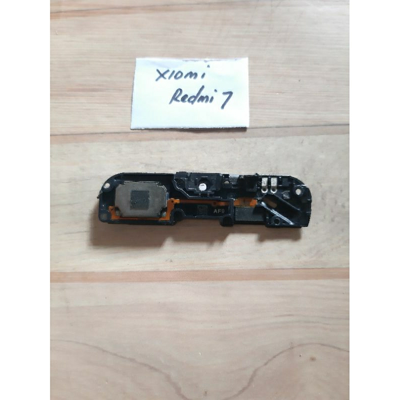 Buzzer Speaker mp3 dan Tutup Mesin Original Copotan Xiaomi Redmi 7