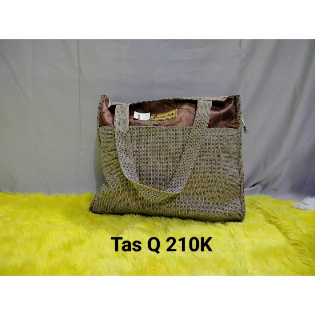 Tas Ecoprint bervariasi kain goni