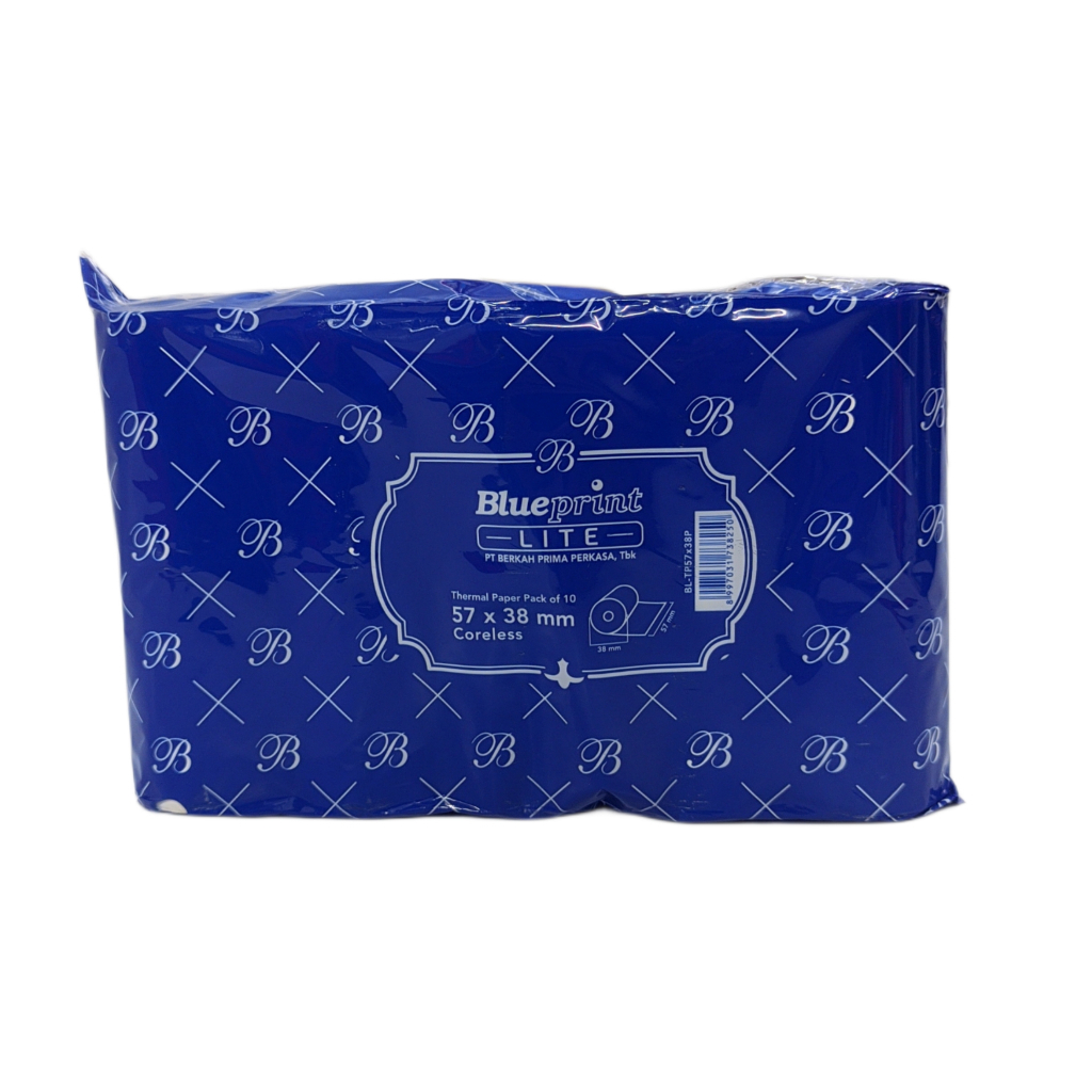 

Kertas Struk, Kertas Kasir, Kertas Thermal Blueprint Lite 57 x 38