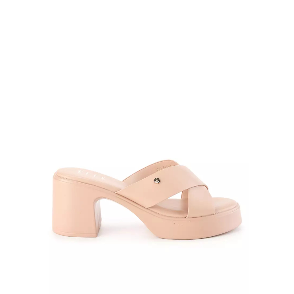 Elle - Ladies Heels Sandal 50045 Beige