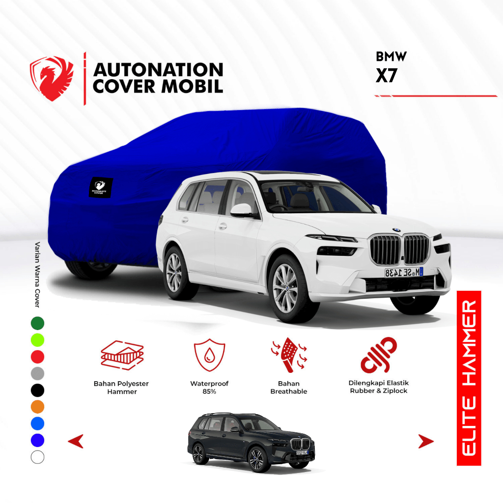 Autonation Garage - Cover Mobil BMW X7 Elite Hummer