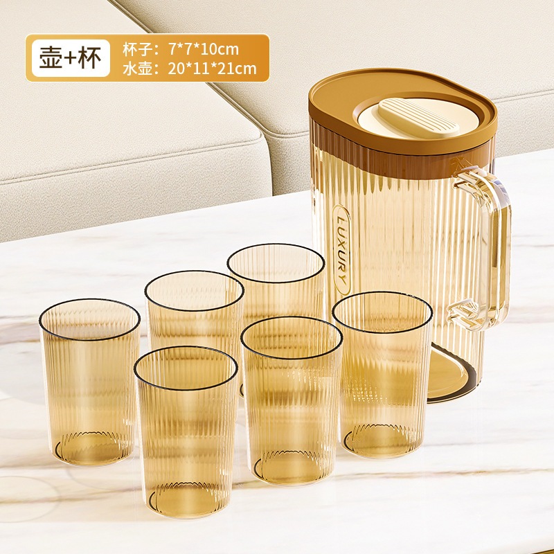 luxury Set Teko Akrilik Sultan - Set Gelas Premium - set gelas lebaran - teko anti panas