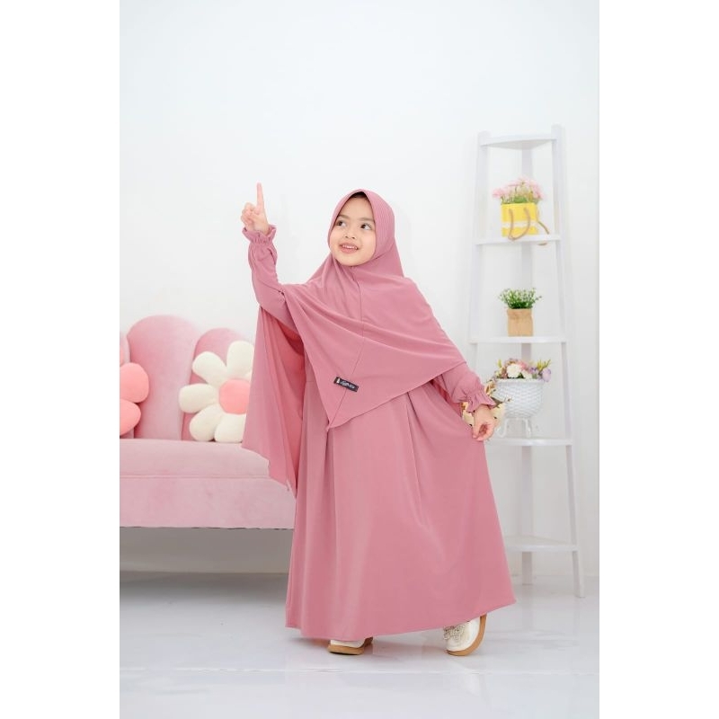 baju gamis anak fk Nayla set