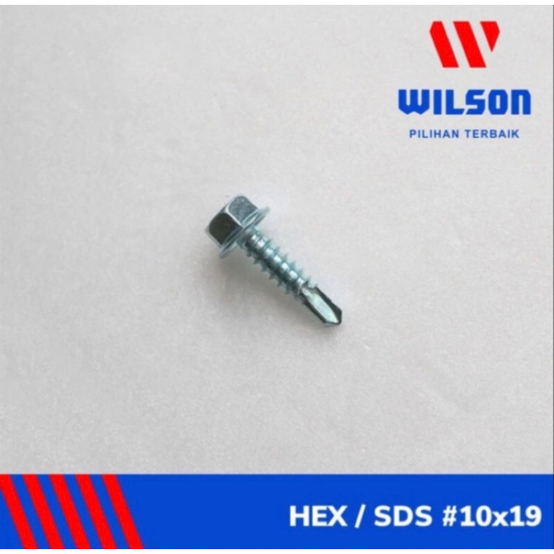 SEKRUP / BAUT BAJA RINGAN 10x19 WILSON