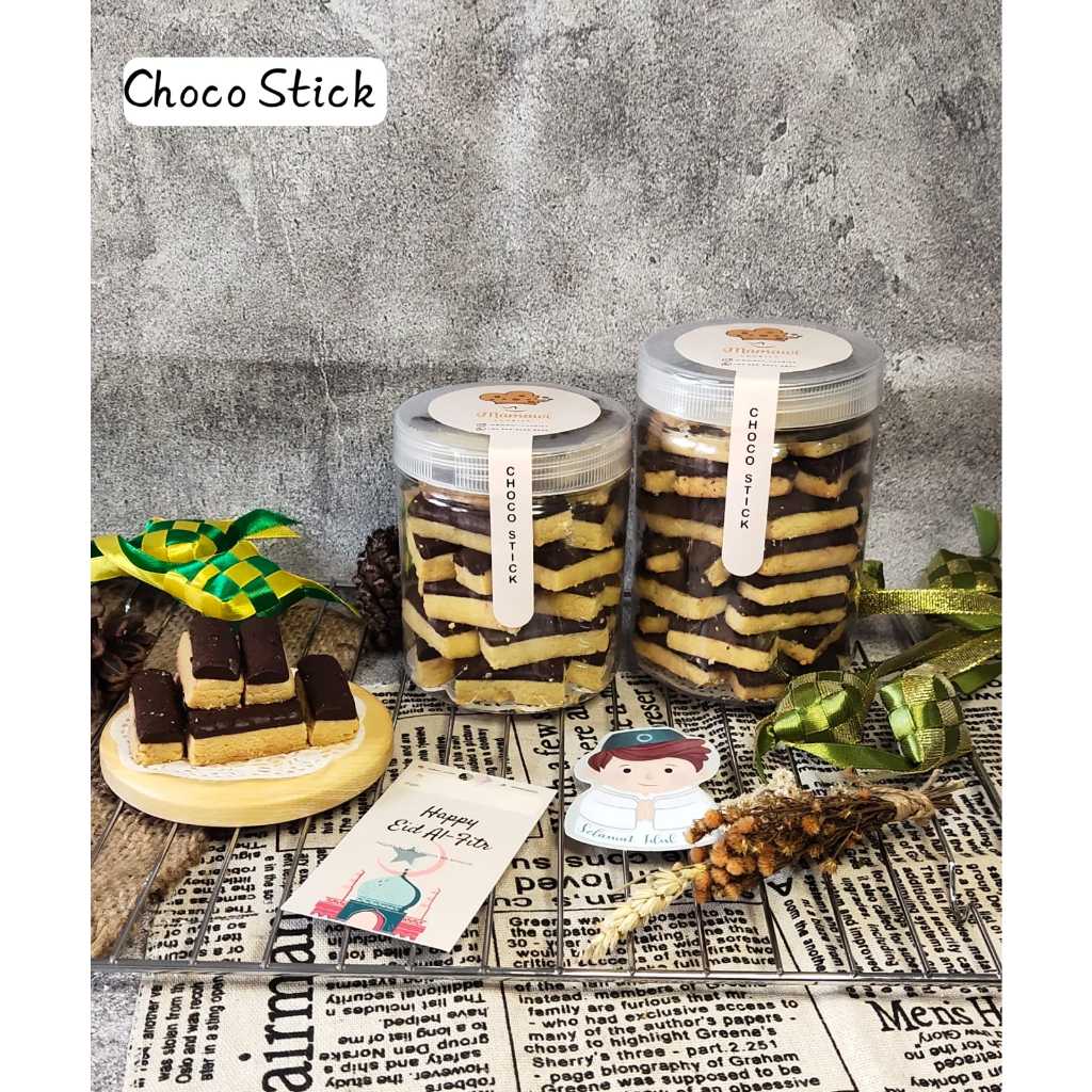 

choco stick cookies Premium jar 600ml/800ml