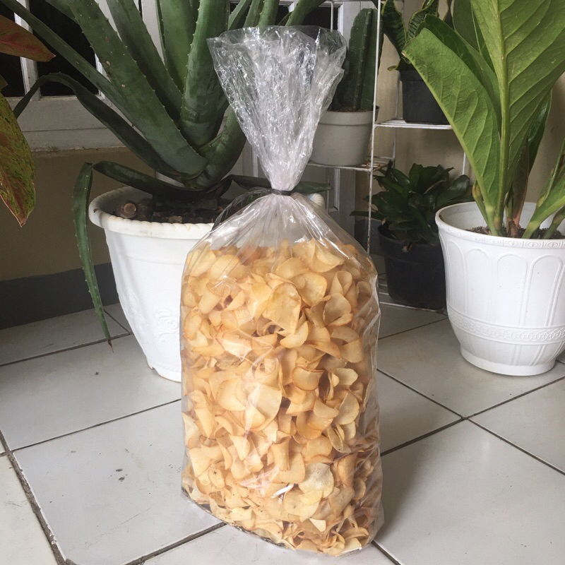 

(1KG) SNACK KERIPIK SINGKONG ASIN GURIH