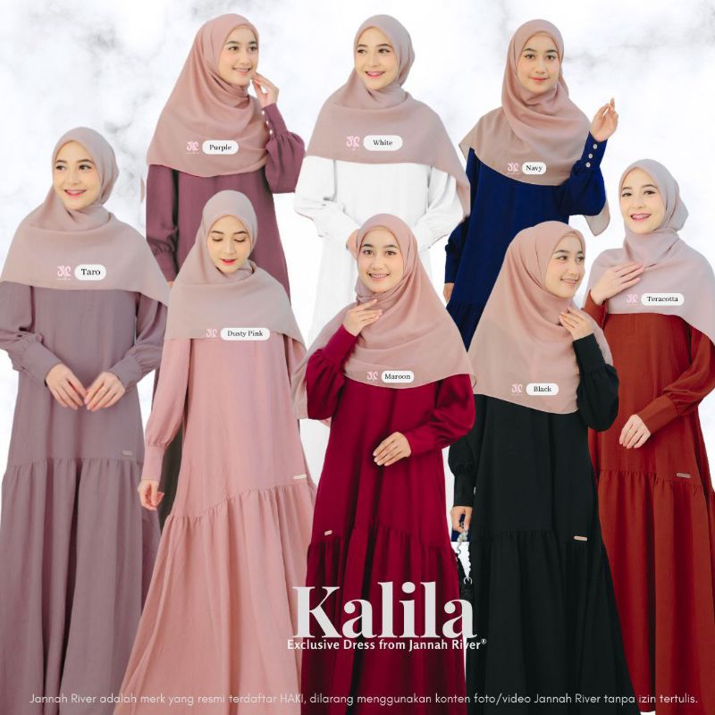 Jannah River Kalila Dress || Dress Premium by Jannah River #kaliladress #jannahriver