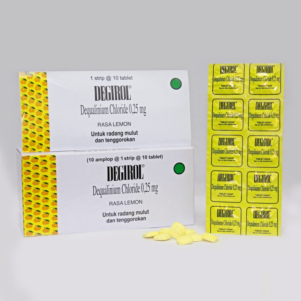 DEGIROL TABLET #OBAT RADANG TENGGOROKAN #TABLET HISAB