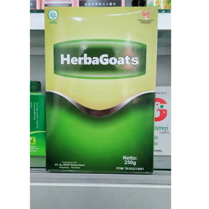 

Susu Herbagoats 250gr kambing