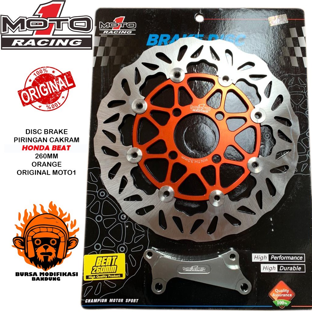 Disc Brake Moto1 Beat 260mm / Piringam Honda Beat