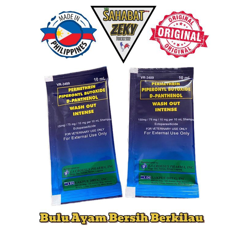 shampo ayam (wash out intense)