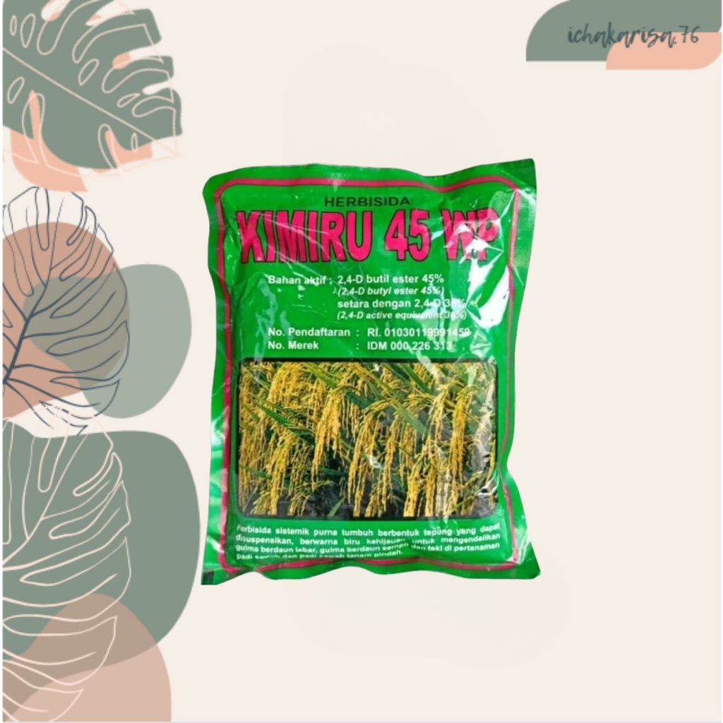 Herbisida Kimiru 45WP kemasan 200gr Kimiru Herbisida Sistemik Purna Tumbuh