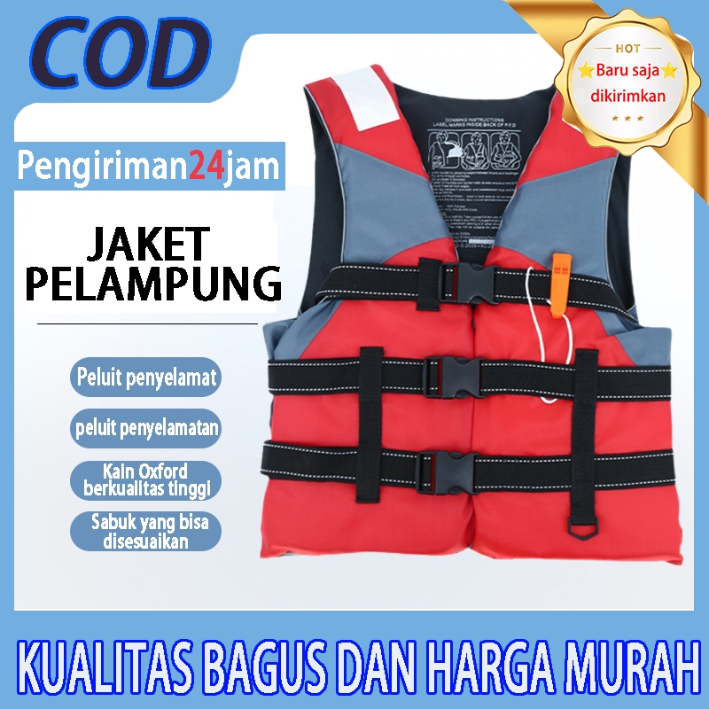 Jaket pelampung arung jeram Jaket pelampung perahu Jaket pelampung dewasa