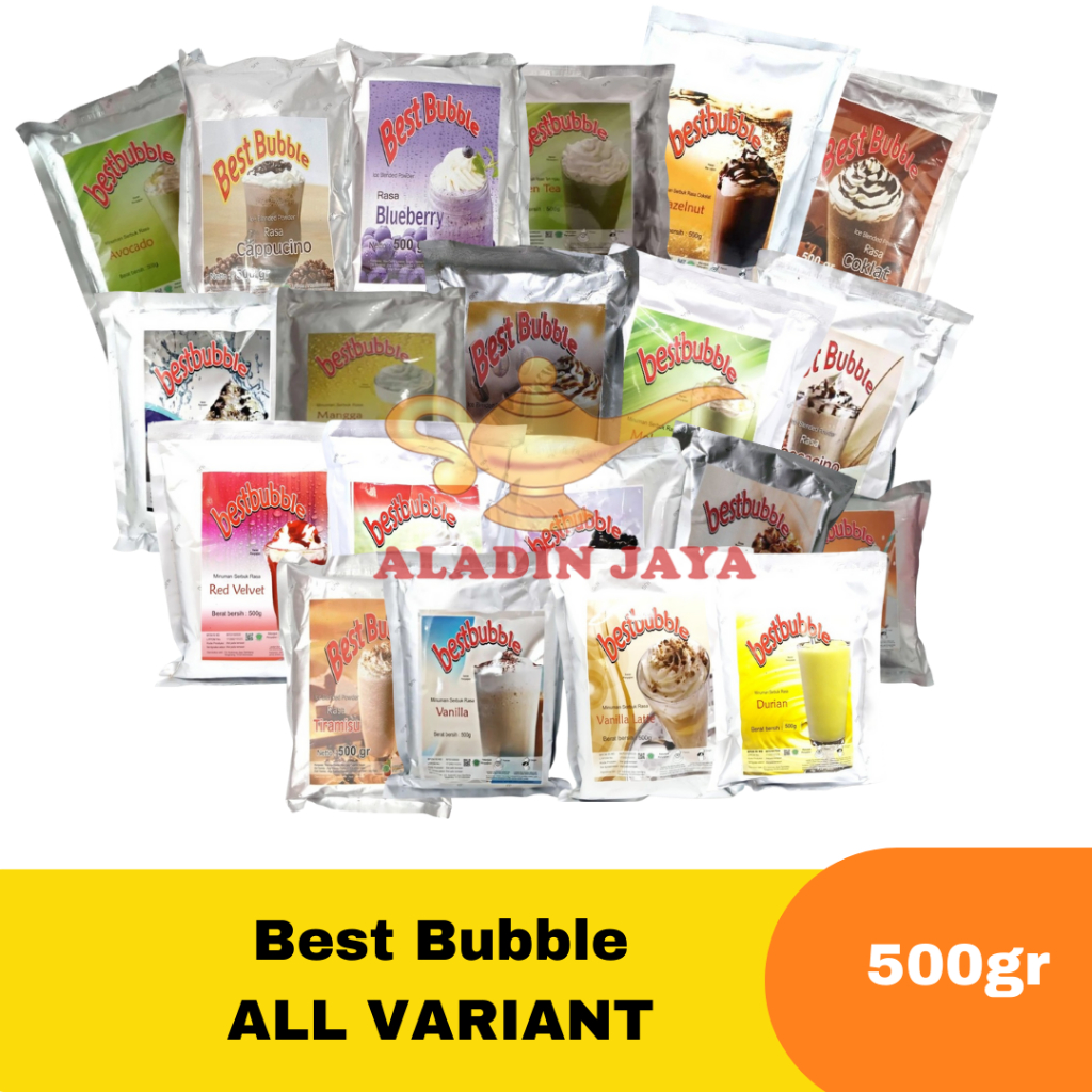 

Best Bubble Bubuk Minuman 500gr