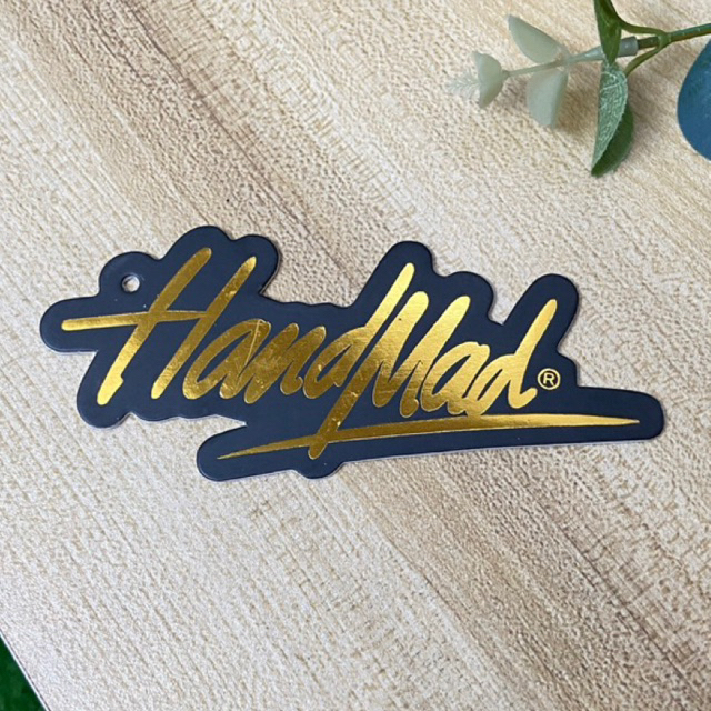 HANGTAG FOIL GOLD/ HANG TAG BAJU CUSTOM/ HANG TAG PREMIUM / HANG TAG TEBAL 2SISI