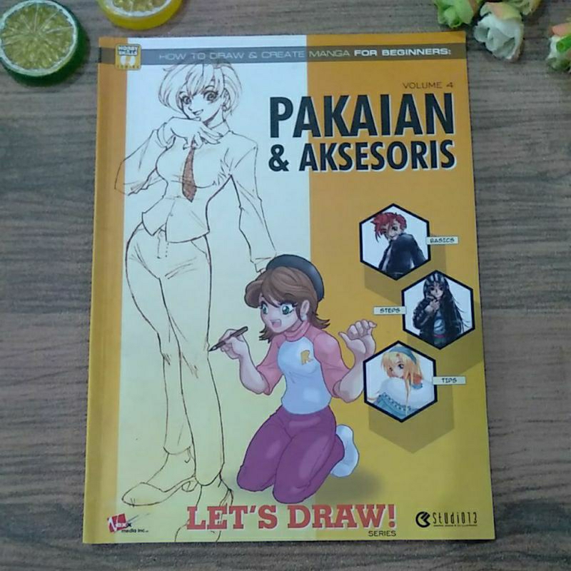 how to draw and create manga Pakaian dan Aksesoris preloved