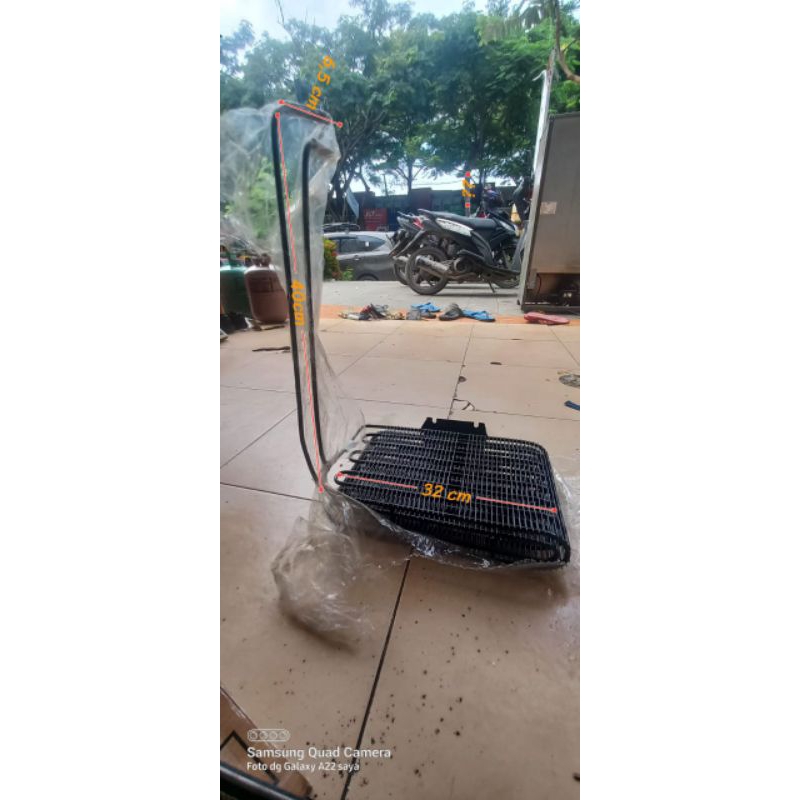 Kondensor showcese Kondensor kulkas merk Aqua
