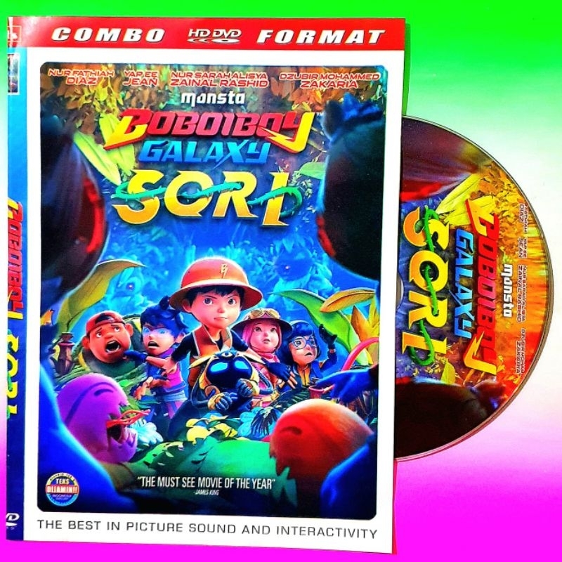 Kaset Film Kartun Anak Boboiboy Galaxy Sori Terbaru