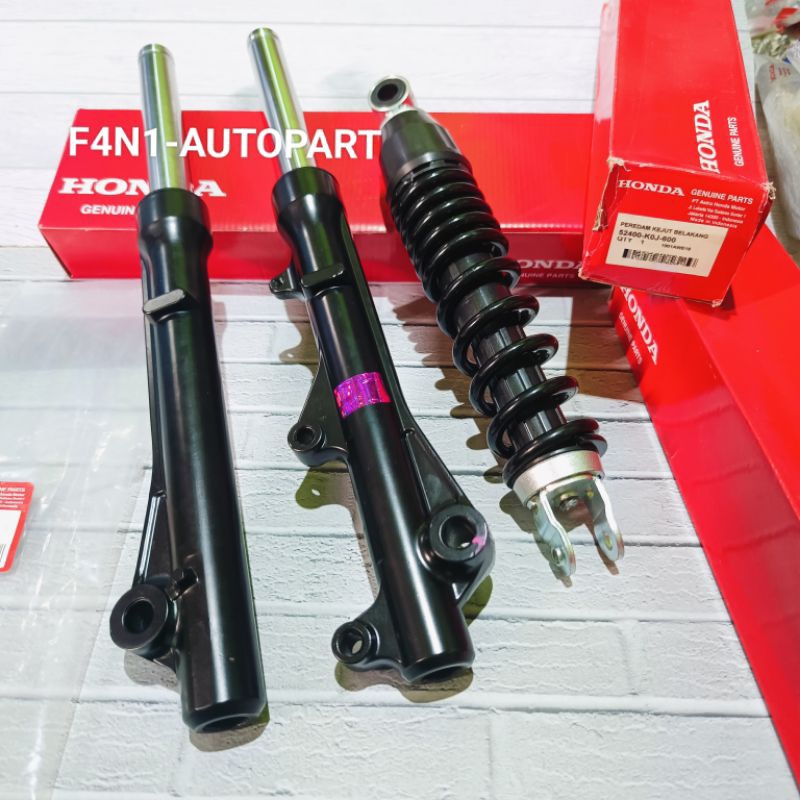 As shock tabung+Shockbreaker Honda Genio/Scoopy fi/Beat Deluxe/Beat street 2020-2023