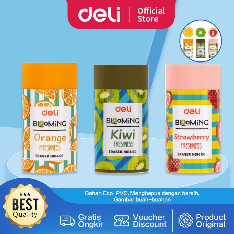 

Deli EH01400 Eraser/Penghapus-Blooming Eraser φ22×43mm