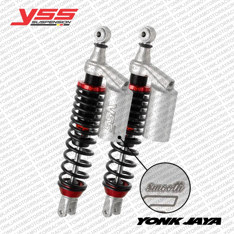 Shockbreaker YSS G-Plus Smooth PCX 160 BLACK/SILVER