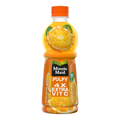 

Minute Maid Pulpy Orange Minuman Jus Buah Rasa Jeruk Botol 300 ml