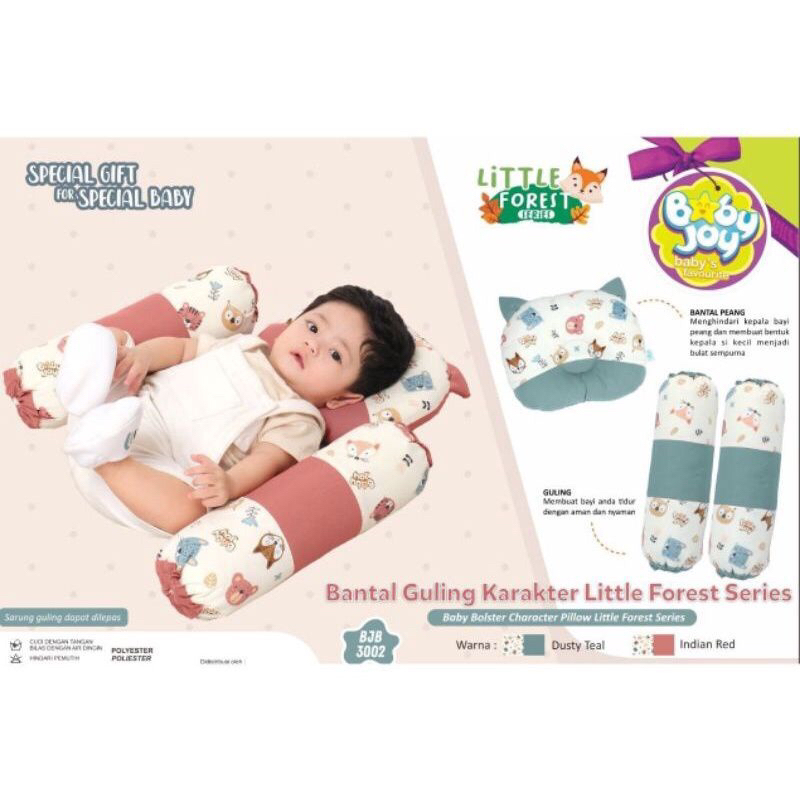 Baby Joy Bantal Guling Baby Little Forest